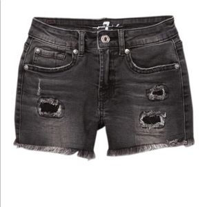Girls 7 For All Mankind 3In Roll Cuff Shorts